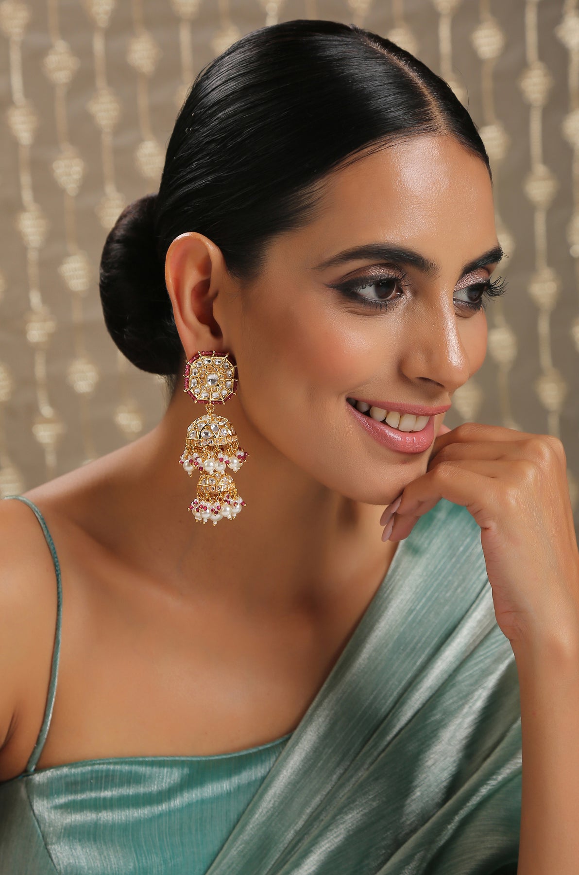 Keesha Earrings & Tikka – Indiatrendshop